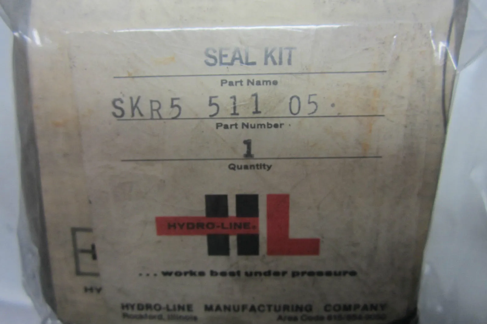 NEW HYDROLINE SKR5-511-05 SEAL KIT SKR551105