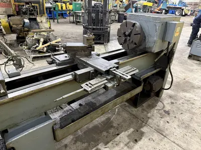 19" X 120" LEBLOND MODEL #6E REGAL ENGINE LATHE 1.75" HOLE: YOBRO #23960
