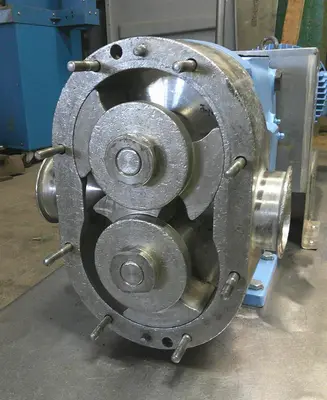 SPC9306  Pump 3" inlet Waukesha positive displacement pump Stainless Steel Contact Parts