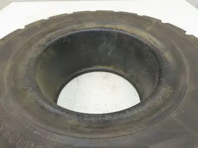 Mitco Duro-Soft SRB 16x6-8 Forklift Tire Resilient Solid Traction Black