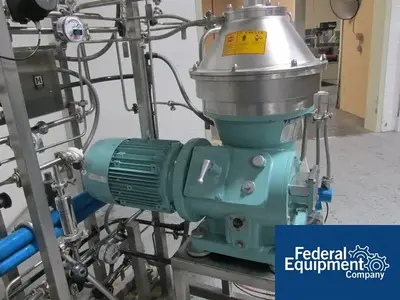 Used Alfa Laval ALFA LAVAL SEPARATOR, MODEL BTPX-205 SGD, S/S Centrifugal Separators Ohio US | Federal Equipment Company #1693370