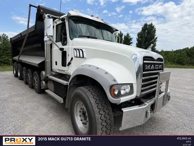 Used 2015 MACK GU713 GRANITE Dump trucks Ohio US | Proxy Equipment #1388866