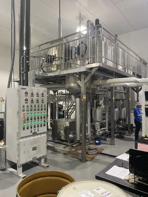 FULL CBD EXTRACTION PLANT 3360 Kilogram Per Day Capacity