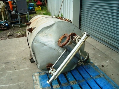 640 L S/S Horizontal Tank