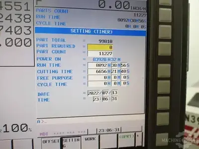 USED 2006 FANUC ROBODRILL A-T21IE