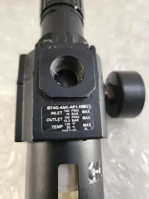 NORGREN FILTER REGULATOR B74G-4AK-AP1-RMG
