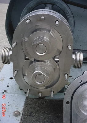 USED WAUKESHA MODEL 3 LOBE TYPE PUMP 3