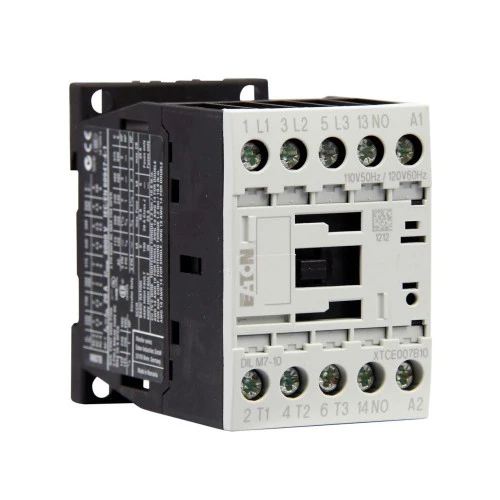 Eaton XTCE032C10T XT IEC Contactor, 32A, 24 Vac, 50-60 Hz, 1NO, 32A, Frame C [New]