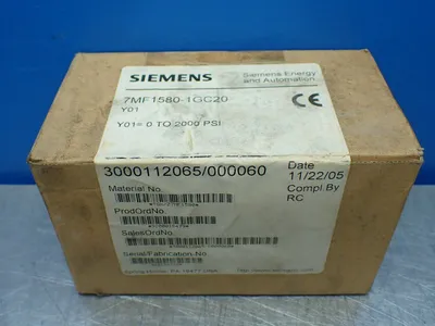 NEW SIEMENS 7MF15801GC20