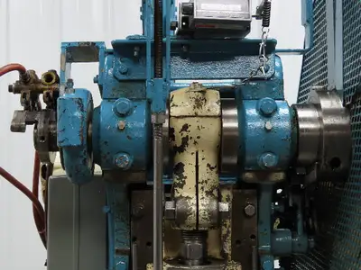 L&J No 2 Mechanical OBI Punch Press 18 Ton 2" Stroke 5-1/2" Throat 1Hp Varidrive