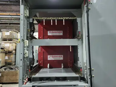 1200A 4160V Switchgear, Main Breaker & Tie Breaker w/ 2 Auxiliary Units
