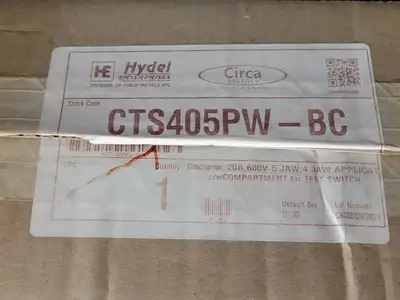 NEW HYDEL CTS405PW-BC