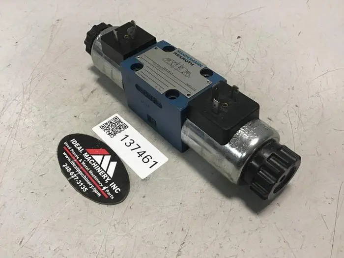 Used MANNESMANN REXROTH 4WE6W60/EG24N9K4 Valves/Fittings Michigan US | Ideal Machinery #574005