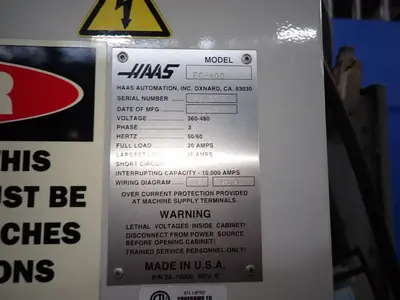 USED 2003 HAAS EC400