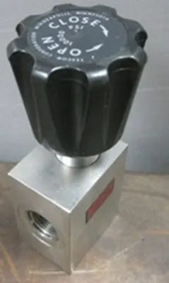 QTY. 1. TESTCOM CORPORATION 30 SERIES SHUTOFF PRES...