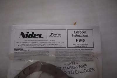 AVTRON HS45 / HS45FAYAY8SUA00 INCREMENTAL ENCODER NEW IN BOX STOCK SGF-153