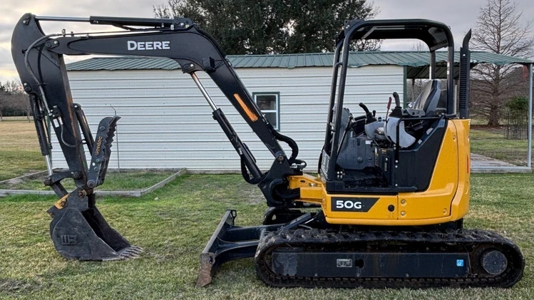 Used 2023 Deere 50G Crawler Excavators - Mini Louisiana US | Rubbl #1000159