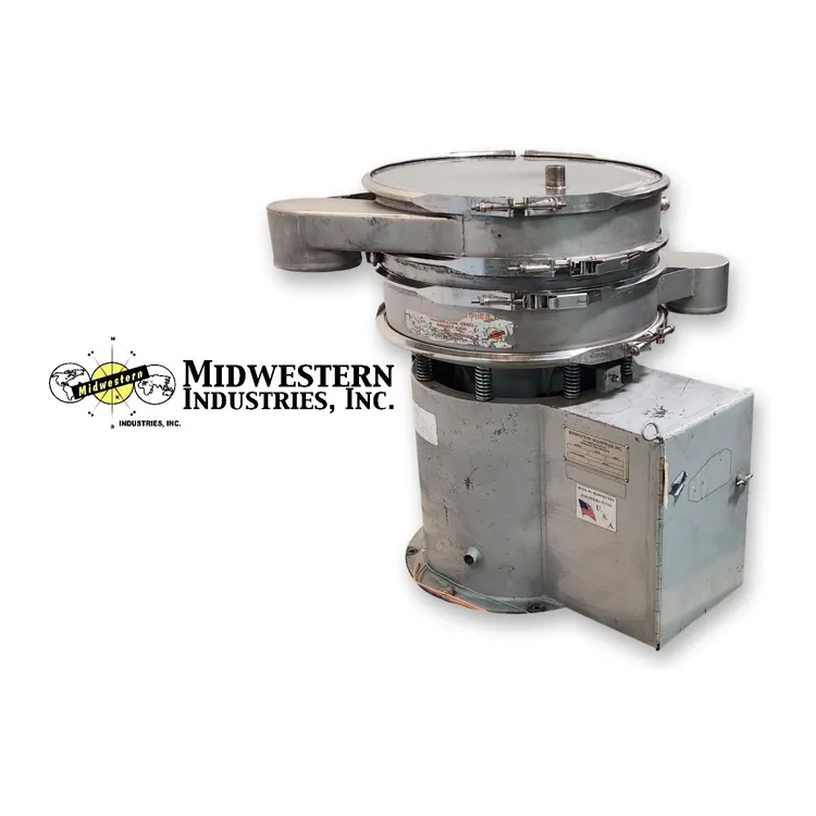 Used MIDWESTERN INDUSTRIES, INC. ME24 Circular Screeners West Virginia US | JM Industrial #491365