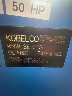 Used KOBELCO KNW0-B/L Rotary Screw & Sliding Vane Air Compressors South Carolina US | ESS Industrial Equipment Sales #1337520