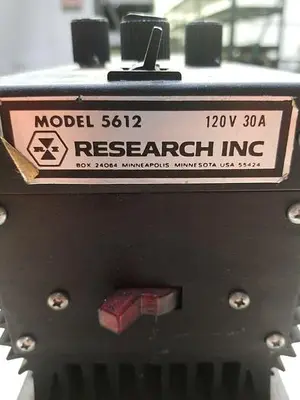 Research INC model 5612 timer 120v
