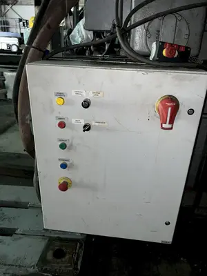 400 TON RODGERS MODEL #1F400 HYDRAULIC INCLINED FRAME HORIZONTAL WHEEL PRESS
