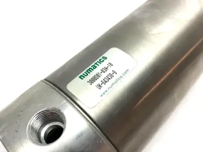 Used Numatics Round-Body Air Cylinder Dbl-Acting 3" Bore 3" Stroke Pneumatic Cylinders Michigan US | Maverick Industrial Sales #1391314