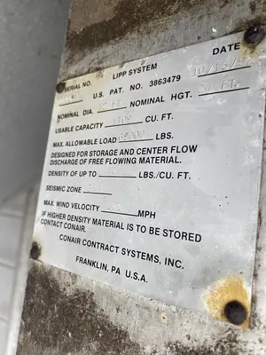 Used 1992 CONAIR _UNKNOWN_ Hopper Bottom Silos North Carolina US | DH Griffin Used Equipment #1383787