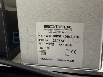 Used Sotax FT 2 Friability Testers Missouri US | BioLabTek #1547032