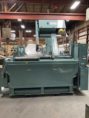 WF WELLS VERTICAL TILT Horizontal Bandsaws | Punch Press and Shear (4)