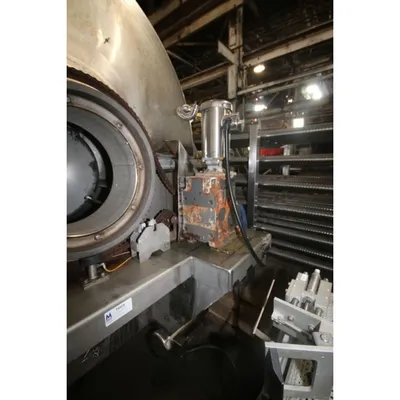Used Lyco 58" dia. Stainless Steel Rotary Drum Steam Blancher