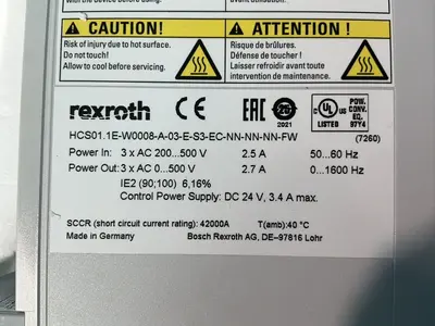 Used BOSCH REXROTH R911328445 Servo Drives Ohio US | HGR 24 #1452405