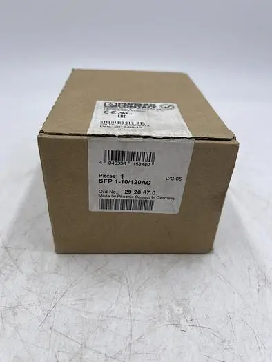 New | in-Stock PHOENIX CONTACT PHOENIX CONTACT SFP 1-10/120AC Misc Electrical & Power Parts | ND Industrial Surplus #1214649