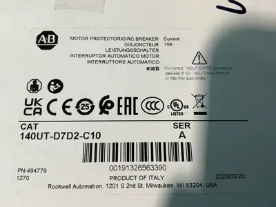 Used 2023 ALLENBRADLEY 140UTD7D2C10 Circuit Breakers Ohio US | HGR 24 #1542125