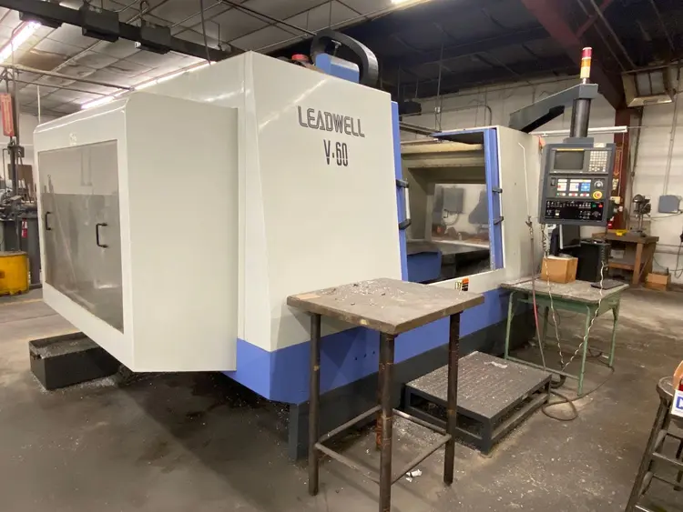 Used 2001 LEADWELL V-60 Vertical Machining Centers Ohio US | Midstate Machinery 25 #11061