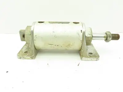 ARO Economair MQ2764-020 Pneumatic Air Cylinder 3" Bore 2" Stroke Foot Mount