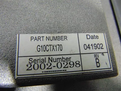 ABB G10CTX170 Flat Panel Operator Interface Rev. B Used
