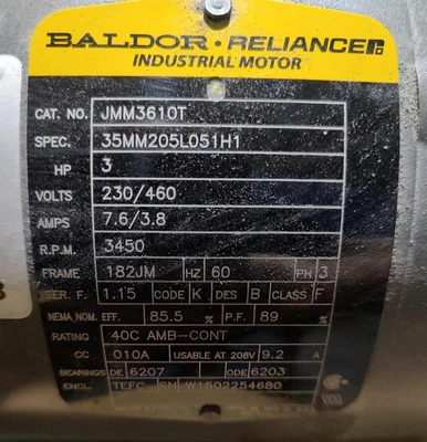 Used Goulds Water Pump 3656 Nice Condition 3656 3BF1H5A Centrifugal Pumps Kentucky US | Edwards Industrial Repair #1172768