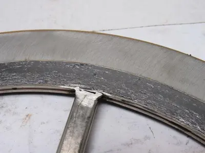 Leader 8" #300 Gasket Wire Wound INC 600FG 304 Stainless Steel