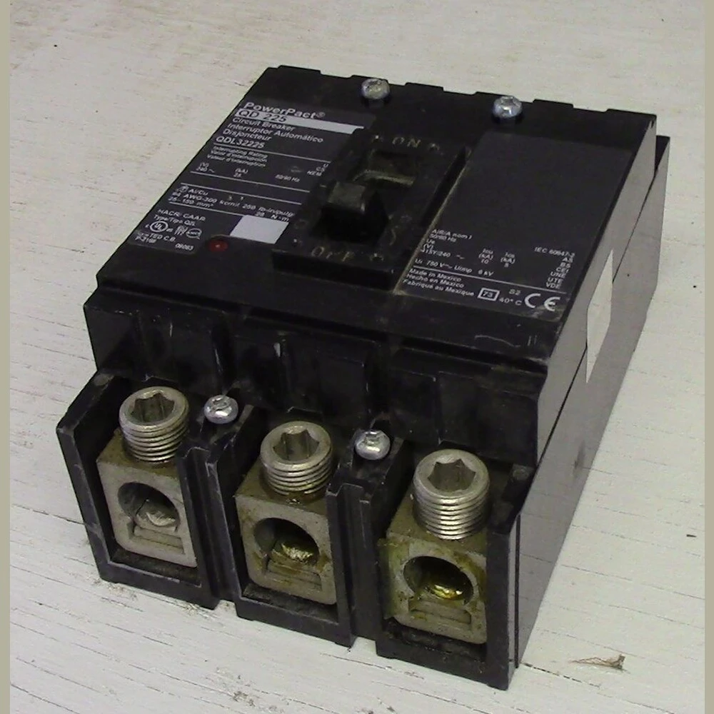 Square D 3 Pole 225 Amp QD Breaker