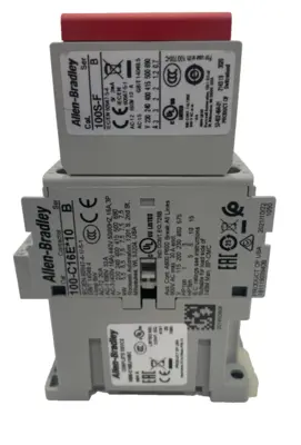 ALLEN BRADLEY 100S-C16EJ14BC SAFETY CONTACTOR SER. B 100SC16EJ14BC NEW, SURPLUS