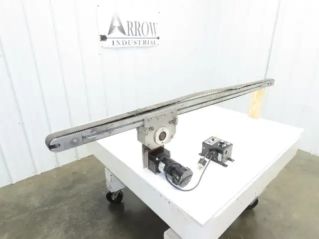 MK North America 50mm x 1750mm Belt Conveyor 115V Variable Speed  *Bad Belt*