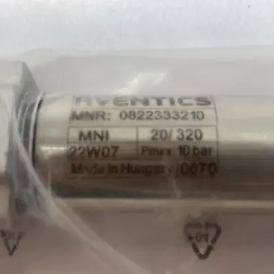 0822333210 | Aventics  Mini Cylinder 320mm Stroke Piston Diameter 20mm - New