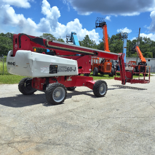 Used 2021 MEC 60JD Telescopic Boom Lifts Florida US | Stack Equipment #1004228