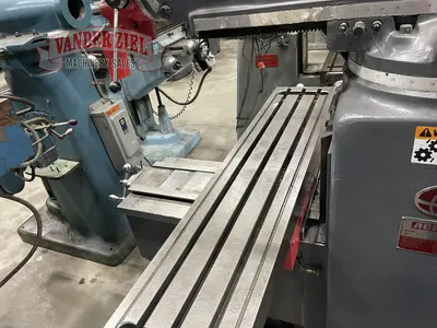 Acer EVS-3VK Vertical Knee Mill, 10" x 50", 3 HP