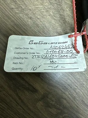 New | in-Stock GEGA 2TE DN Hoses Ohio US | Surplus Asset Holdings #1234888