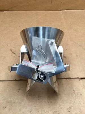 Food Grade Stainless Bagger 4” Feeder; 1.05.370.012.000