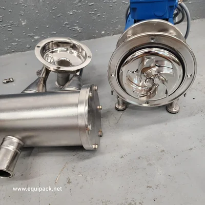 Pump Pharmaceutical, CIP Sanitary 316 S/S Brand New Centrifugal Pump # 3451