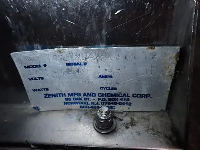 Used ZENITH _UNKNOWN_ Parts Washers Ohio US | HGR 24 #1289781