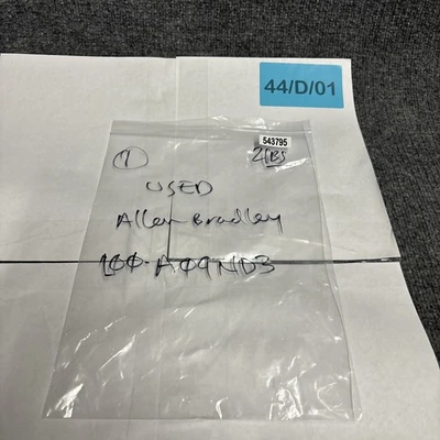 Used Allen-Bradley 100-A09ND3 Pipe, Tube & Bar Benders Parts California US | Davliegogo LLC #1705154