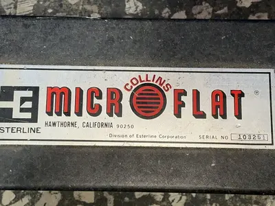 Used COLLINS MICROFLAT Granite Surface Plates Ohio US | HGR 24 #1543294